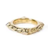 22-karätiger Goldring mit SBT Band