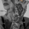 22-karätiger Goldring „True Fucking Punk“