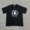 Bape X Chrome Hearts T-Shirt Schwarz