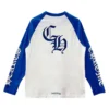 Blaues Chrome Hearts-Shirt 