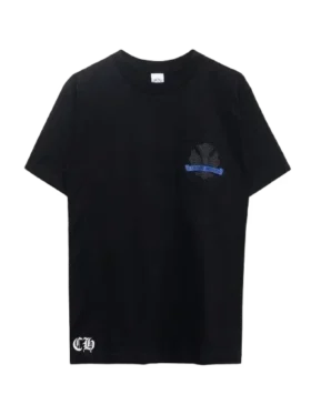Blaues Horseshoe-T-Shirt von Chrome Hearts