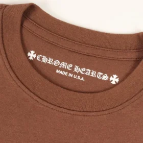 Braunes Chrome Hearts-Shirt
