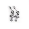 CH Cross Baby Fat Ohrringe mit Pavé-Diamanten CH Cross Baby Fat Ohrringe mit Pavé-Diamanten