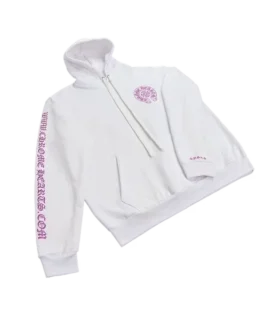 CH Lila Glitzer-Kapuzenpullover