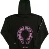 CH Pink and Black Horse Show Logo Kapuzenpullover