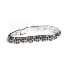 CH Plus Armband mit quadratischem Muster