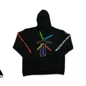 Chrome Hearts Abramovic Kapuzenpullover Schwarz