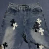 Chrome Hearts Baggy-Jeans