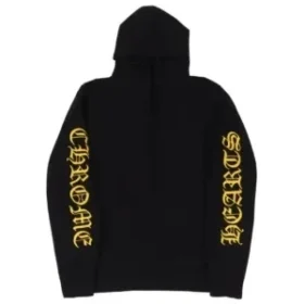 Chrome Hearts bestickter Kaschmir-Kapuzenpullover in Schwarz