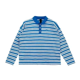 Chrome Hearts Blaues Poloshirt