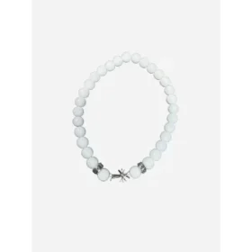 Chrome Hearts Cemetery Weißes Perlenarmband