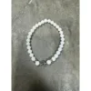 Chrome Hearts Cemetery Weißes Perlenarmband Chrome Hearts Cemetery Weißes Perlenarmband