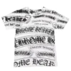 Chrome Hearts Comme Des Garçons bedrucktes T-Shirt Weiß, Schwarz Chrome Hearts Comme Des Garçons bedrucktes T-Shirt Weiß, Schwarz