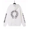 Chrome Hearts Cream Kapuzenpullover