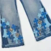 Chrome Hearts Criss Cross Bootcut Jeans