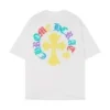 Chrome Hearts Cross Logo Weißes T-Shirt Chrome Hearts Cross Logo Weißes T-Shirt