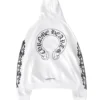 Chrome Hearts Cross Zip Kapuzenpullover Chrome Hearts Cross Zip Kapuzenpullover