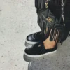 Chrome Hearts Dagger Slip-On-Schuh aus Pferdehaar