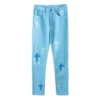 Chrome Hearts Denim Hellblaue Jeans Chrome Hearts Denim Hellblaue Jeans