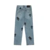 Chrome Hearts Flairny Cemetery Cloth Denim-Hose Chrome Hearts Flairny Cemetery Cloth Denim-Hose