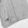 Chrome Hearts Grauer Kapuzenpullover mit Reißverschluss und Floral Cross-Muster