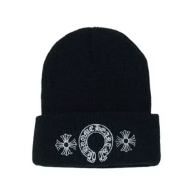 Chrome Hearts Horse Shoe Beanie – Schwarz