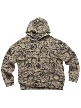 Chrome Hearts Kapuzenpullover mit verschiedenen Logos