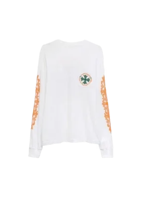 Chrome Hearts Langarm-Shirt Weiß