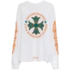 Chrome Hearts Langarm-Shirt Weiß Chrome Hearts Langarm-Shirt Weiß