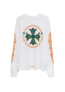 Chrome Hearts Langarm-Shirt Weiß