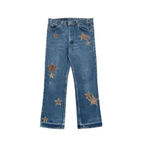Chrome Hearts Levi’s Star-Patch-Jeans – Blau
