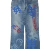 Chrome Hearts Levi’s Stencil Cross Patch Jeans Chrome Hearts Levi’s Stencil Cross Patch Jeans