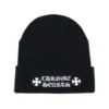 Chrome Hearts Logo-Mütze – Schwarz