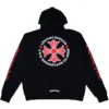 Chrome Hearts Made in Hollywood Plus Cross Zip-up-Kapuzenpullover