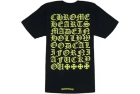 Chrome Hearts „Made in Hollywood“ T-Shirt Schwarz