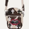 Chrome Hearts Matty Boy Chomper Taka-Tasche aus Rindsleder Chrome Hearts Matty Boy Chomper Taka-Tasche aus Rindsleder