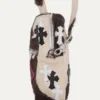Chrome Hearts Matty Boy Chomper Taka-Tasche aus Rindsleder Chrome Hearts Matty Boy Chomper Taka-Tasche aus Rindsleder