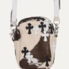 Chrome Hearts Matty Boy Chomper Taka-Tasche aus Rindsleder Chrome Hearts Matty Boy Chomper Taka-Tasche aus Rindsleder