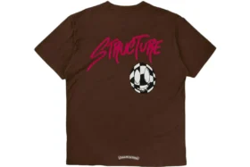 Chrome Hearts Matty Boy Structure T-Shirt Braun