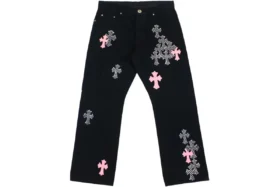 chrome hearts mehrfarbige cross jeans 1 280x187 - Chrome Hearts Mehrfarbige Cross-Jeans
