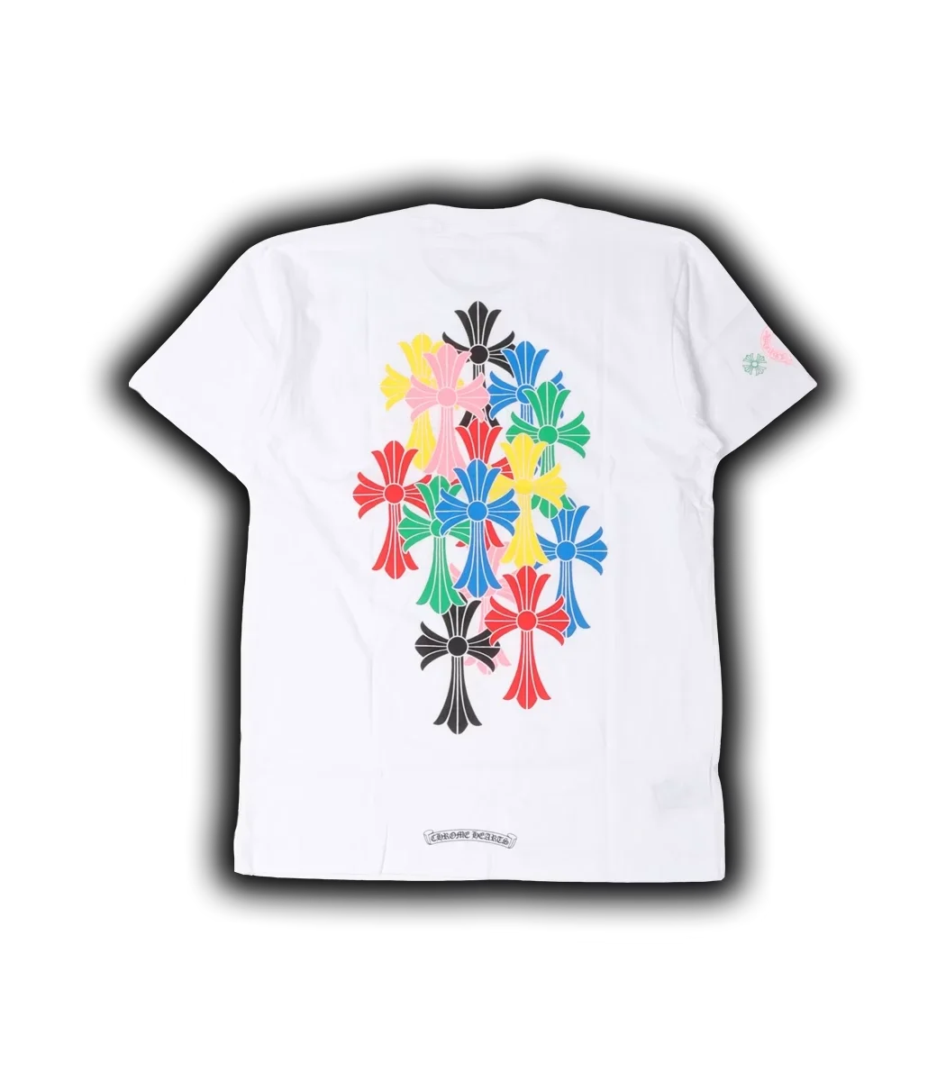 Chrome Hearts Multicolor Cross T-Shirt Chrome Hearts Multicolor Cross T-Shirt