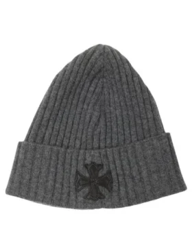 Chrome Hearts Plus Cross Patch Kaschmir-Mütze