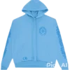 Chrome Hearts Sanskrit Kapuzenpullover Blau