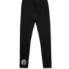 Chrome Hearts Schwarze Baumwoll-Leggings