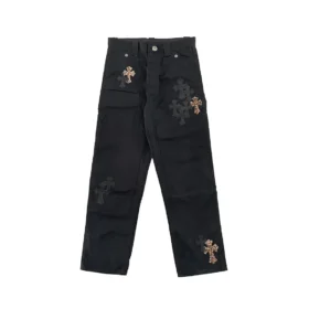 Chrome Hearts Schwarze Jeans