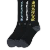 Chrome Hearts Socken in Blau, Weiß und Gelb
