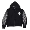 Chrome Hearts Strass-Kapuzenpullover