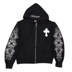 Chrome Hearts Strass-Kapuzenpullover