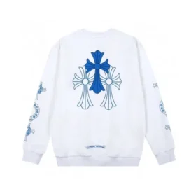 chrome hearts sweatshirt mit blauem logo und rundhalsausschnitt 1 280x280 - Chrome Hearts Sweatshirt mit blauem Logo und Rundhalsausschnitt