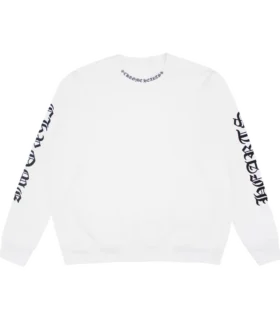 Chrome Hearts Sweatshirt mit Buchstaben am Kragen